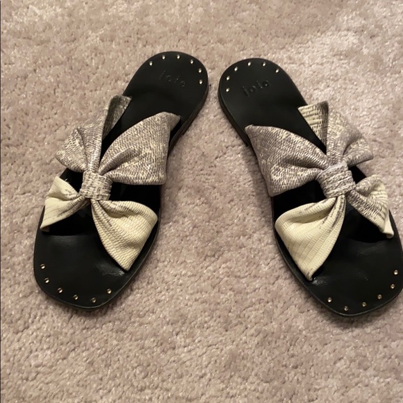 Joie Benita Reptile Sandal Slides - Picture 2 of 6